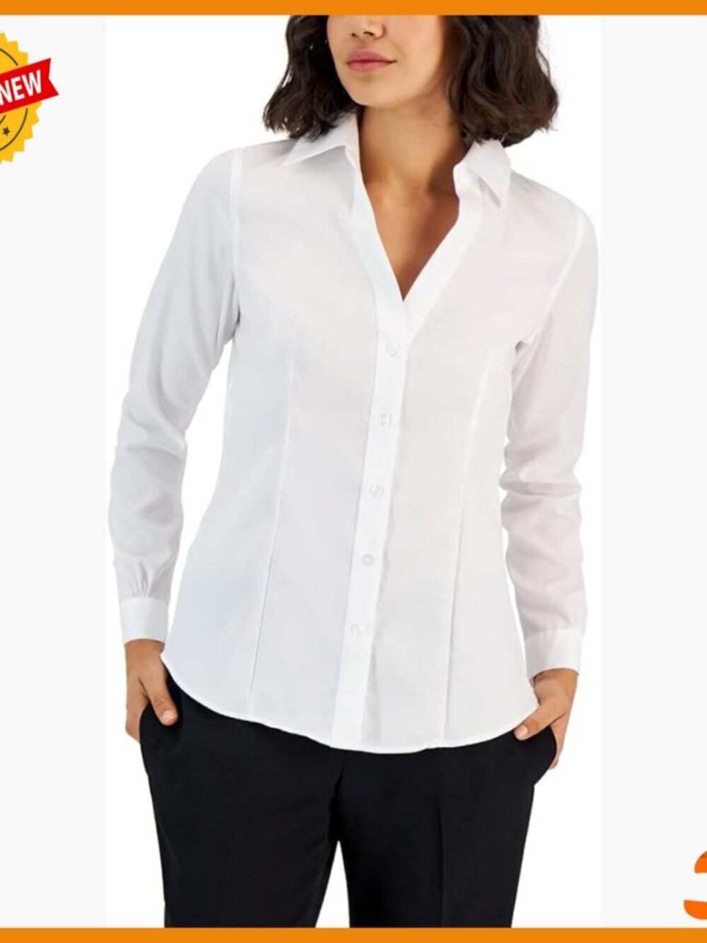 Long Sleeve Cotton Button Down Shirt Regular Fit Collared Tuxedo Style